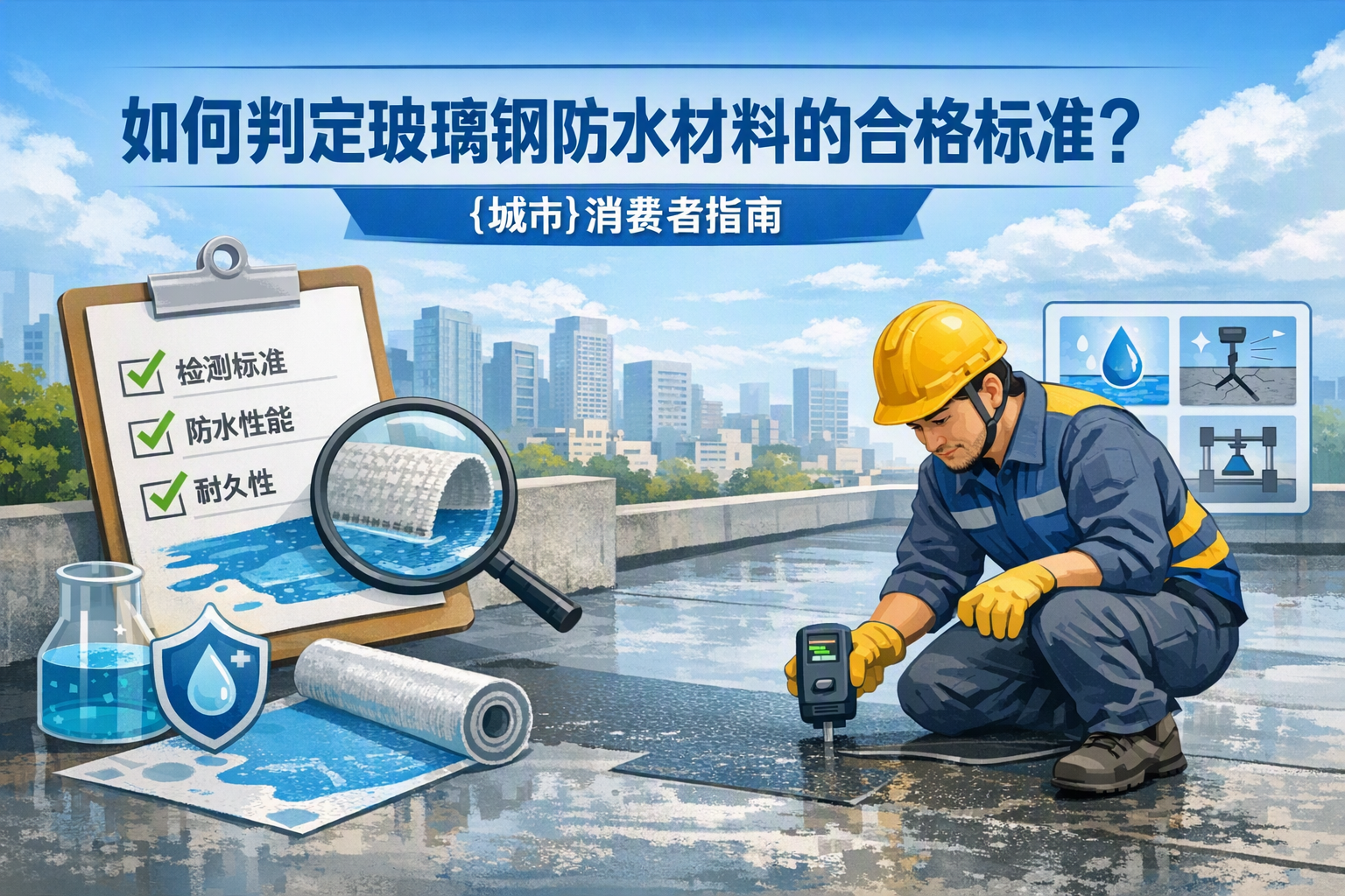 如何判定玻璃钢防水材料的合格标准? 淮安 消费者指南
