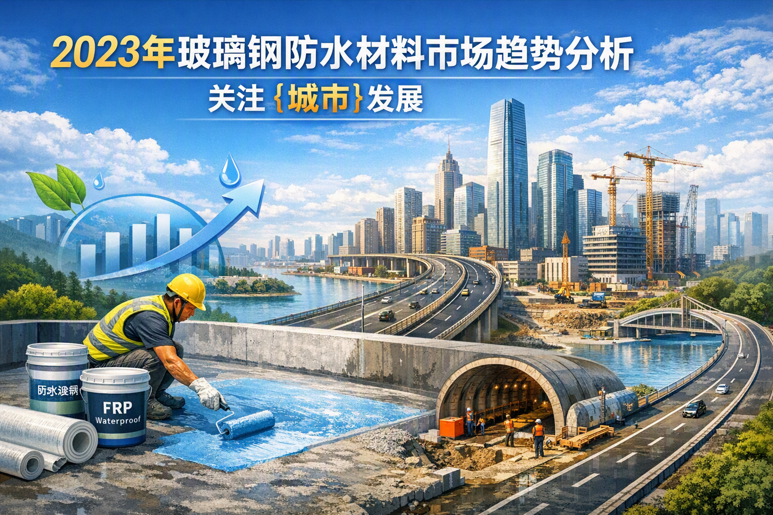 2023年玻璃钢防水材料市场趋势分析，关注 淮安 发展