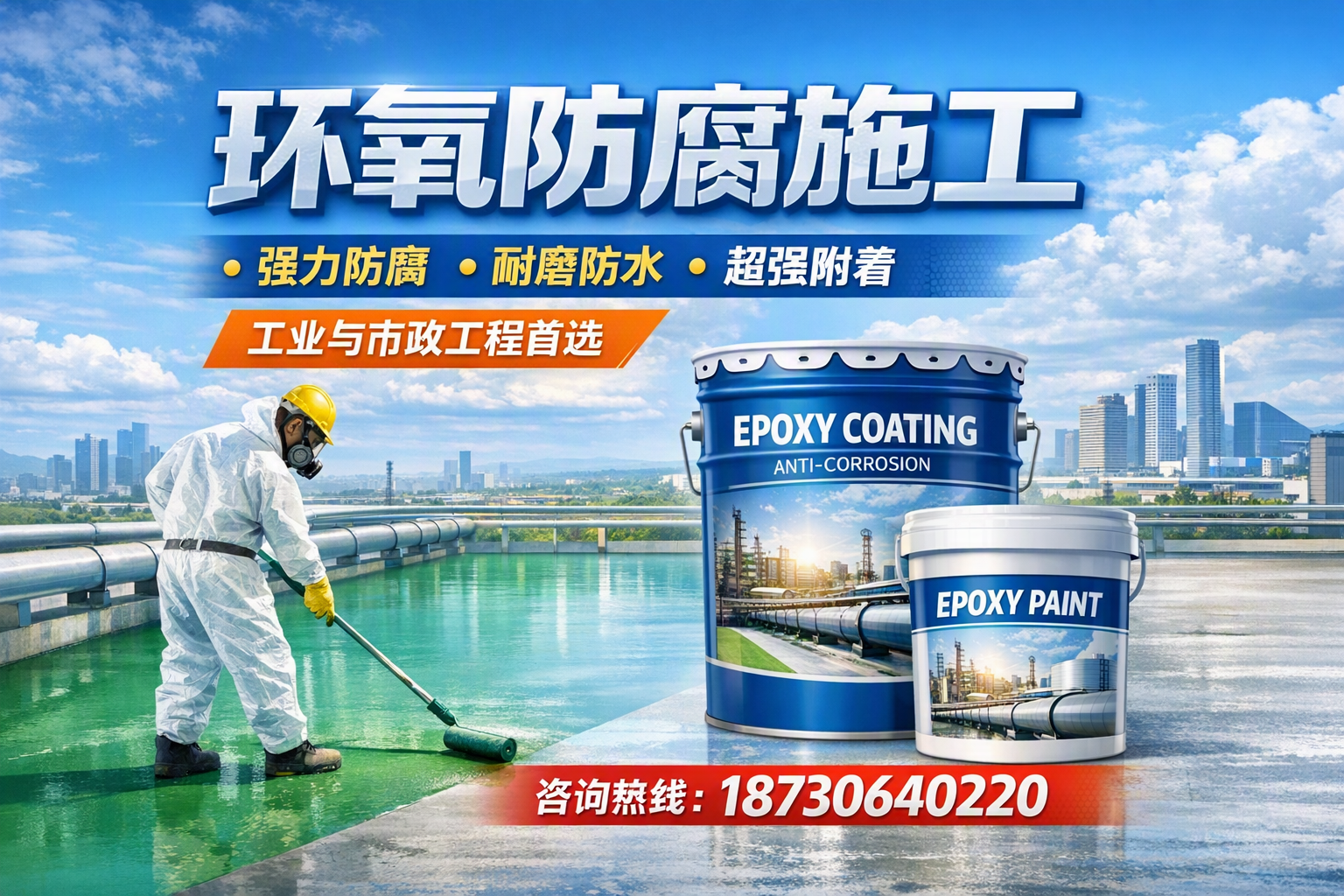 在 淮安 进行环氧防腐施工的注意事项