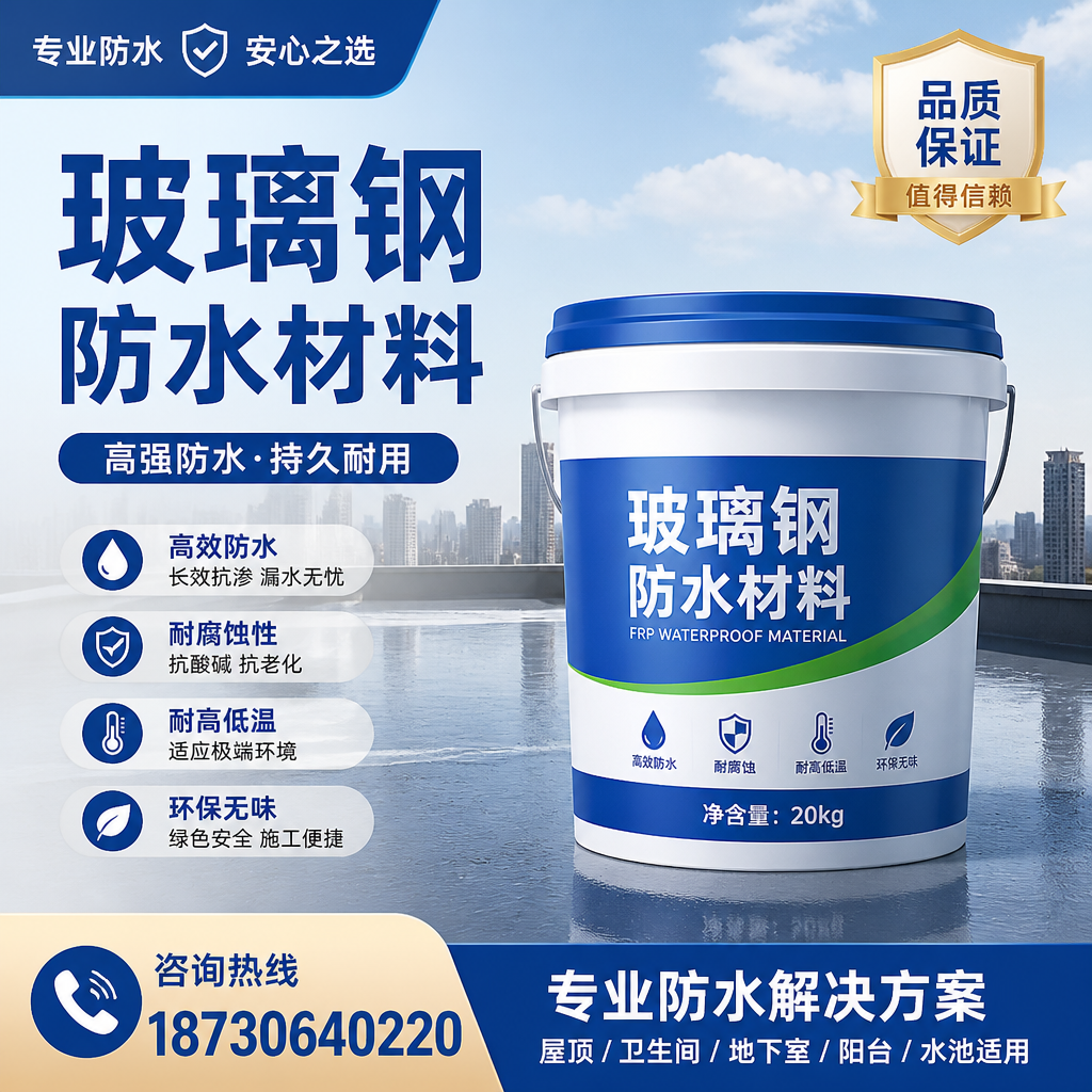 了解玻璃钢防水材料的市场趋势，淮安 企业不可不知